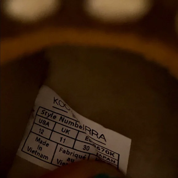 Koolaburra by UGG Kids Burree Slip On Mule Sz 12 NWT - Picture 4 of 5